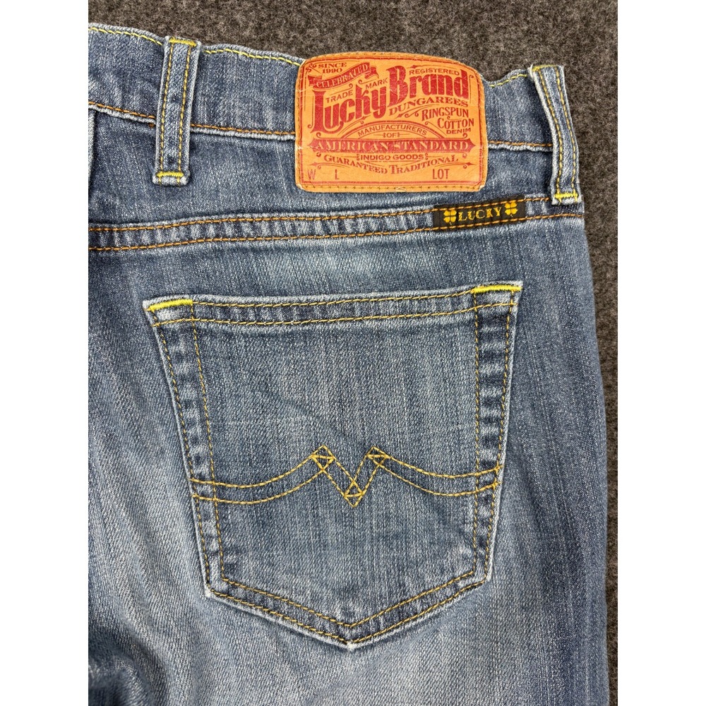 Lucky Brand Sweet N Straight Jeans Womens 4/27 (27x31) Medium Wash Blue Denim - Picture 9 of 9